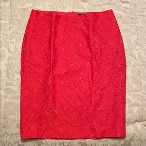 Ann Taylor lace skirt.